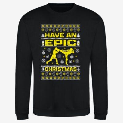 2025 Christmas Jumper (Black) Thumbnail