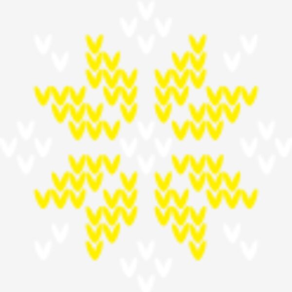 Christmas Sleeve White Yellow Thumbnail